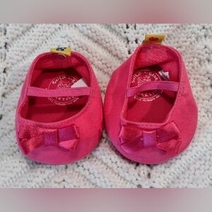 Build A Bear Shoe Pink Mary Janes Black And White High  Top Converse